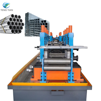 HG140 Precision HF Welded Carbon Steel Pipe Making Machine Φ50-141mm 1.2-5.5mm 80m/min for Structural Tube Forming