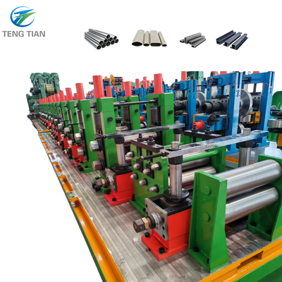 High Frequency Induction Welding Pipe Mill Line Carbon Steel ERW Tube Forming Machine