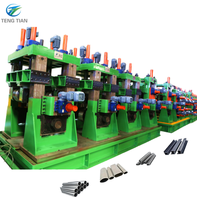 Heavy Duty ERW Pipe Mill High Frequency Carbon Steel Welded Tube Production Line