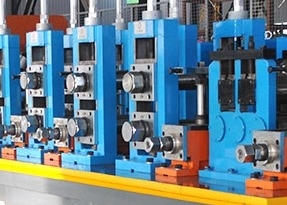 Carbon Straight Seam 350kw 20x20 Steel Pipe Production Line