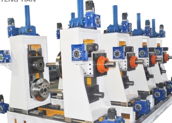 76mm Galvanized PLC Steel Pipe Production Line 120m/Min