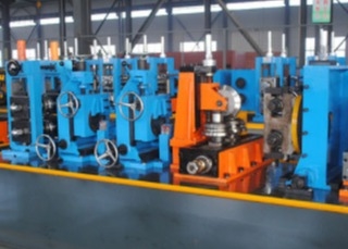 High Frequency Welded 200kw Rectangular Erw Steel Pipe Production Line