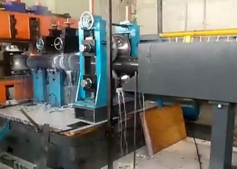 Straight Seam Welded 0.8mm 50m/Min Steel Square Tube Mill