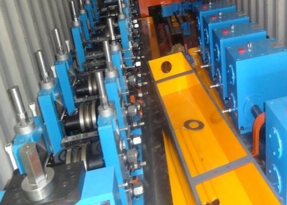 8-20mm Square Tube Mill for Carbon Steel 55KW Cold Roll Forming