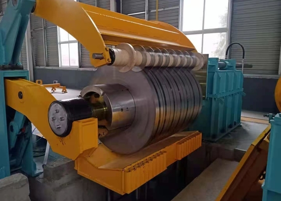 Steel Plate Cutting 0.5mm Metal Sheet Slitting Machine 120m/Min