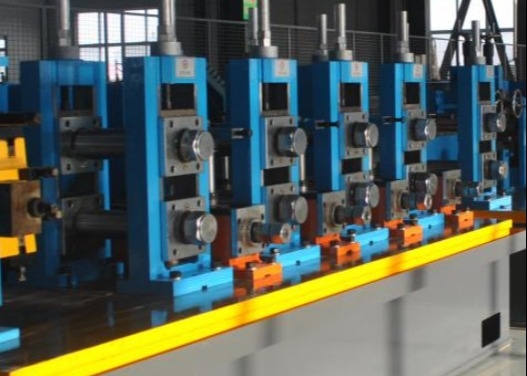 Construction High Frequency Hf Tube Mill 38.1mm Welded Pipe Production Line